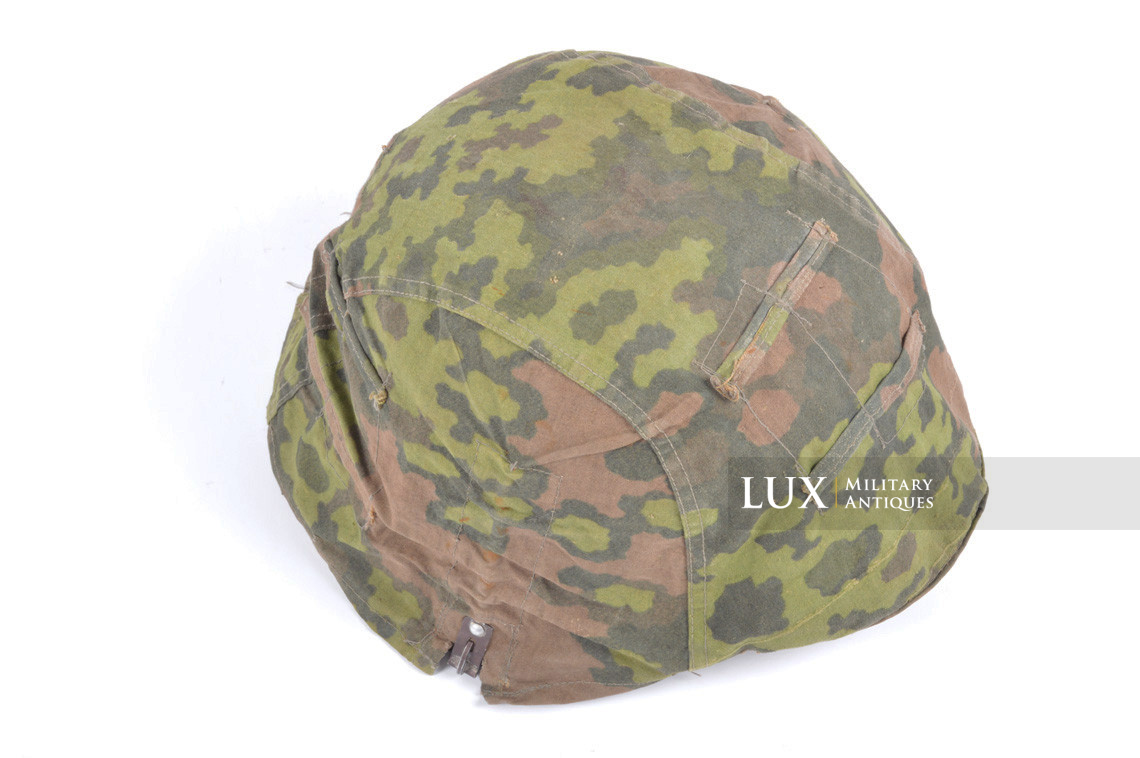Couvre casque Waffen-SS fin de guerre, camouflage feuille de chêne - photo 14