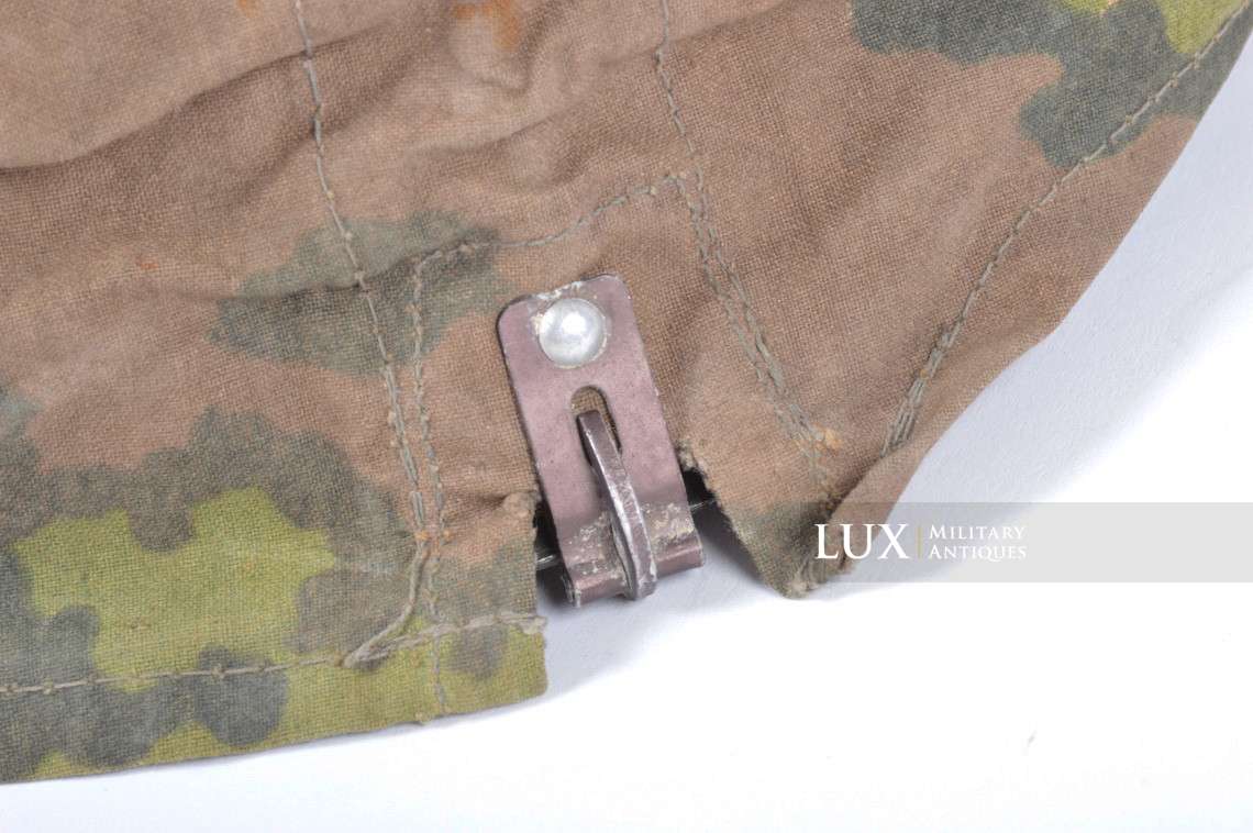 Couvre casque Waffen-SS fin de guerre, camouflage feuille de chêne - photo 20