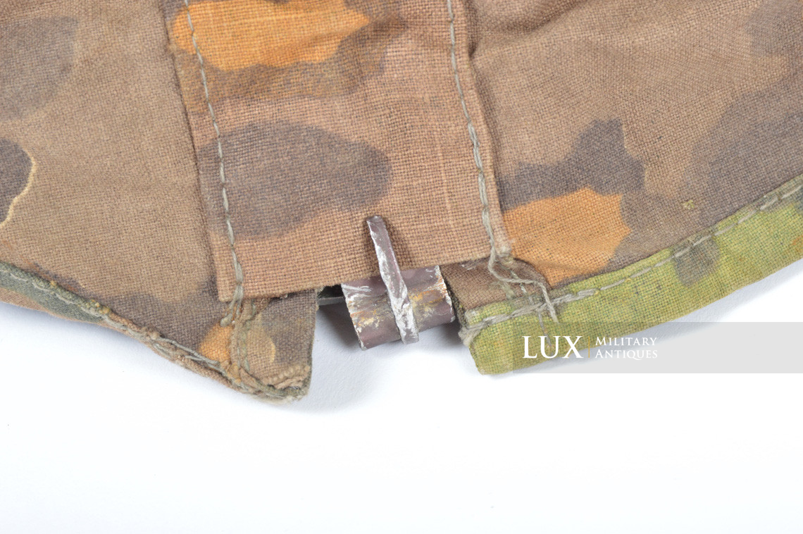 Couvre casque Waffen-SS fin de guerre, camouflage feuille de chêne - photo 41