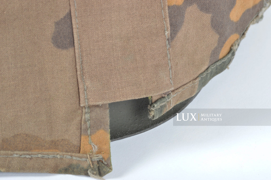 Couvre casque Waffen-SS fin de guerre, camouflage feuille de chêne - photo 47