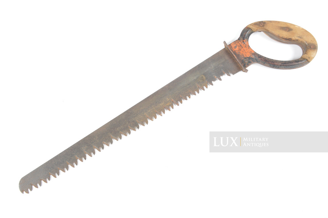German combat engineer's field saw & rare natural brown leather scabbard, « 1936 » - photo 18