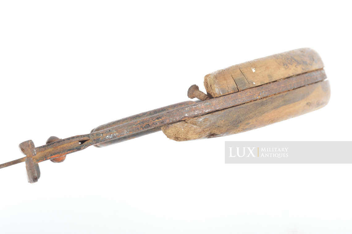 German combat engineer's field saw & rare natural brown leather scabbard, « 1936 » - photo 19
