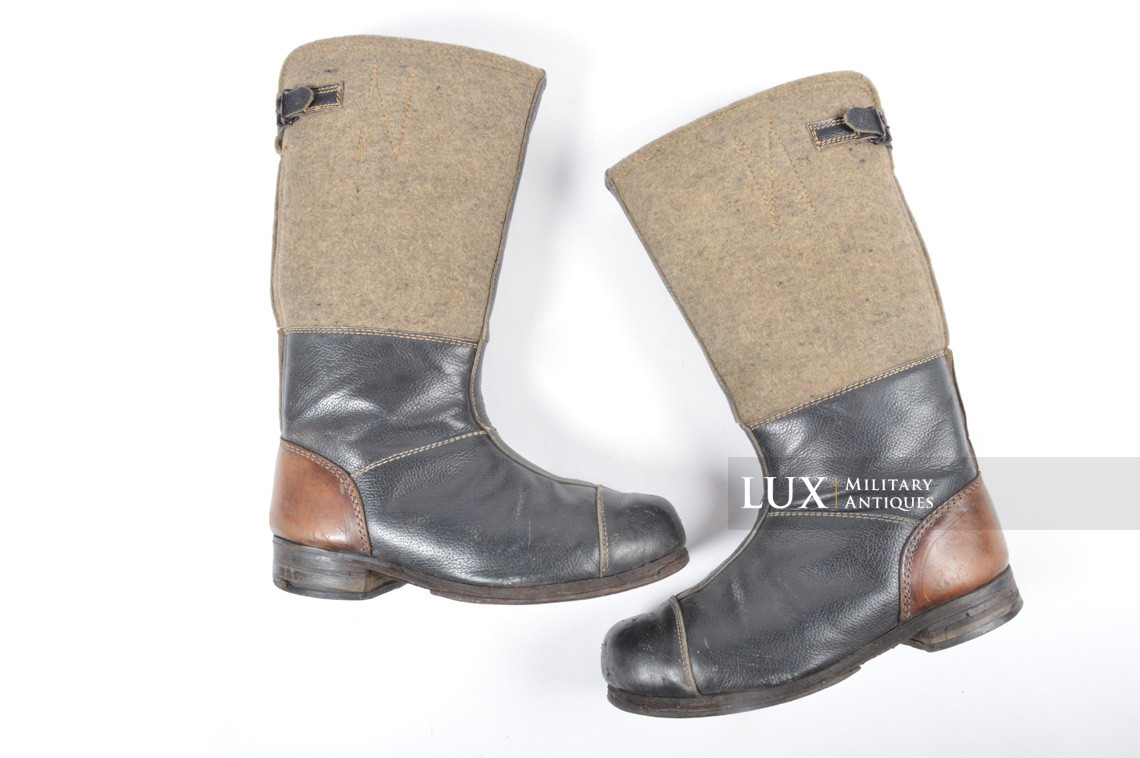 Paire de bottes allemandes hiver - Lux Military Antiques - photo 4