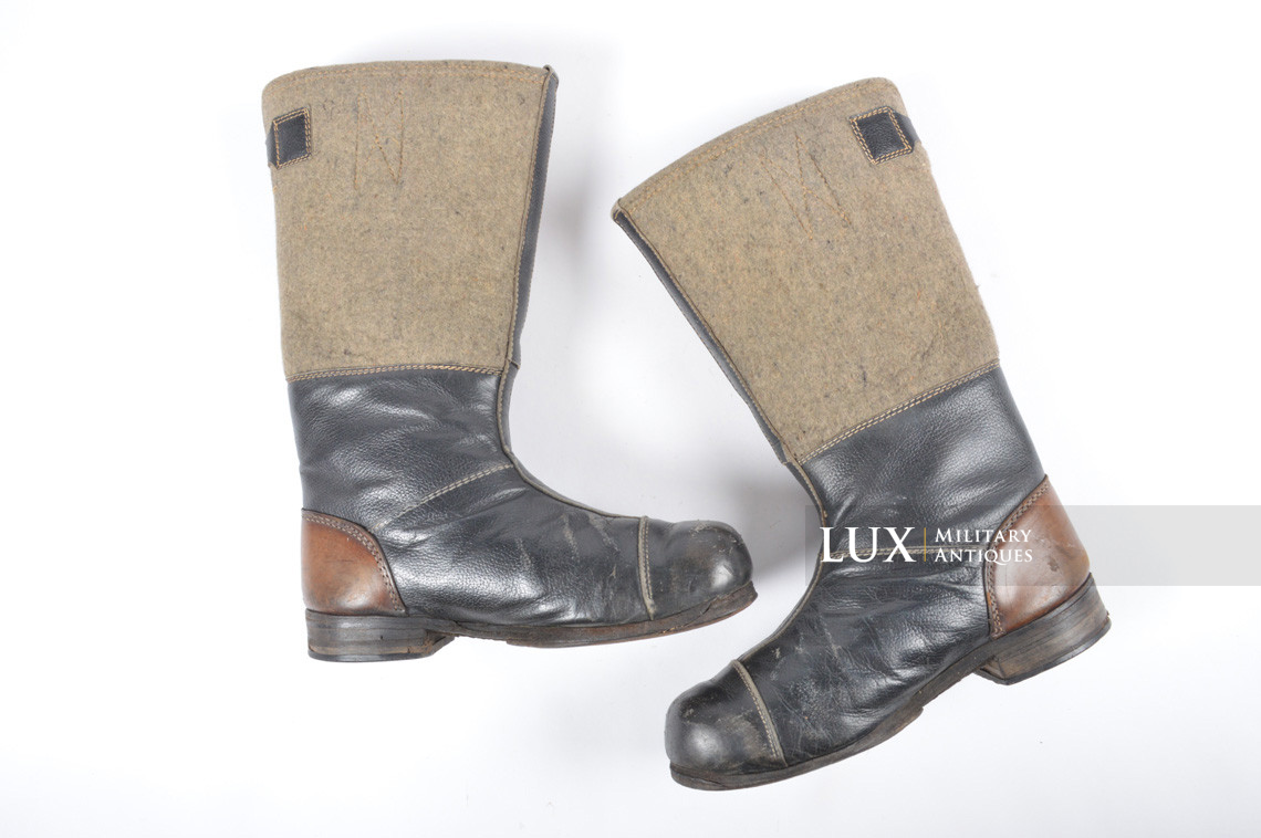 Paire de bottes allemandes hiver - Lux Military Antiques - photo 8