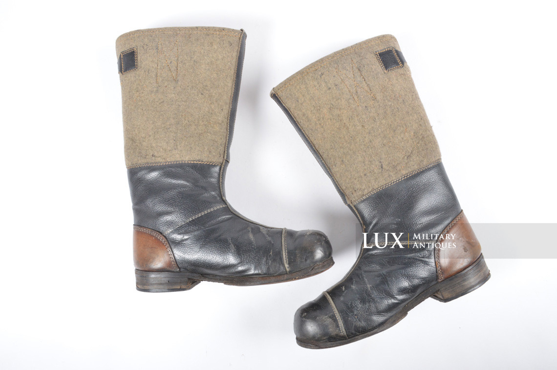 Paire de bottes allemandes hiver - Lux Military Antiques - photo 7