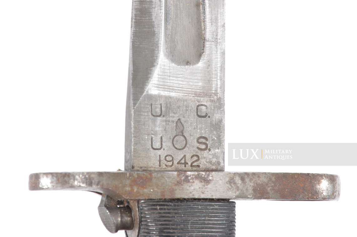 Baïonnette de fusil USM1 garand, « U.C. 1942 » - photo 17
