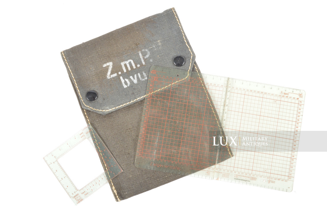 Accessoires allemands de mesure sur carte, « K.W.27 bvu » - photo 4