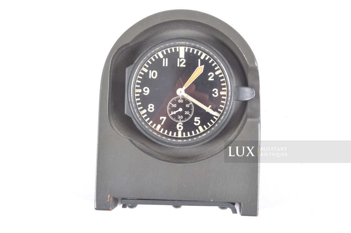 Luftwaffe issue communication room clock, « Junghans » - photo 4