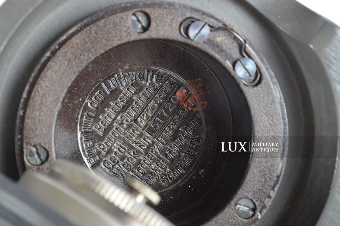Luftwaffe issue communication room clock, « Junghans » - photo 13