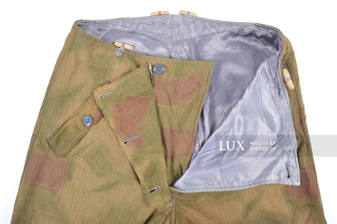 Pantalon Heer / Luftwaffe hiver camouflage flou - photo 11