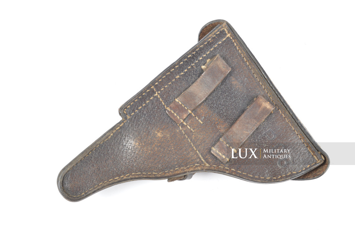 German P.08 pistol holster in pig skin leather, « erg 42 » - photo 8