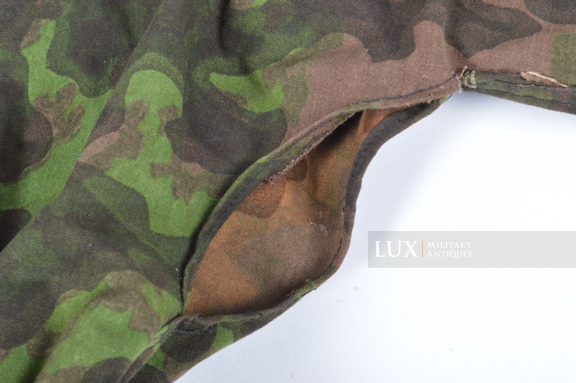 Rare Waffen-SS M42 blurred edge camouflage smock - photo 27