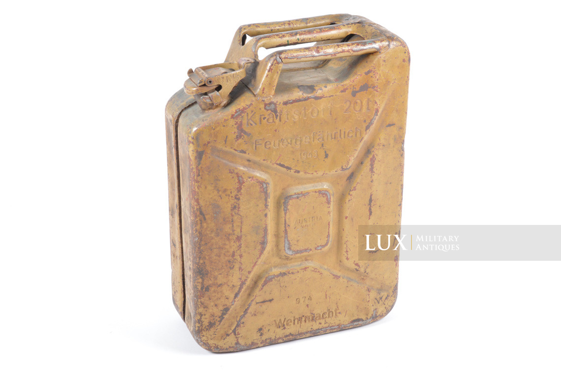 Jerrycan allemand jaune sable, « WIEN 1943 » - photo 4