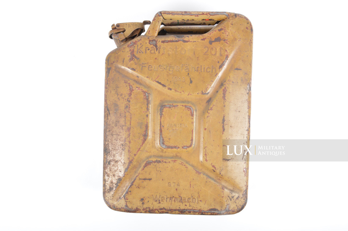 Jerrycan allemand jaune sable, « WIEN 1943 » - photo 7