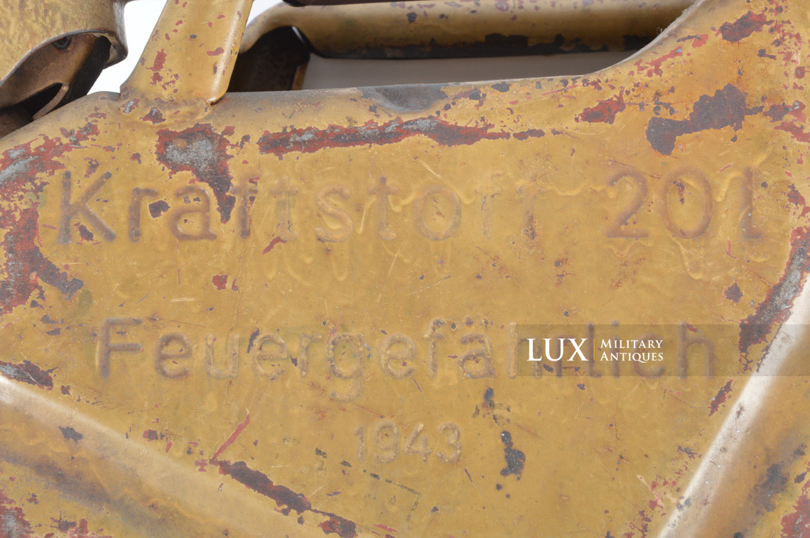 Jerrycan allemand jaune sable, « WIEN 1943 » - photo 8