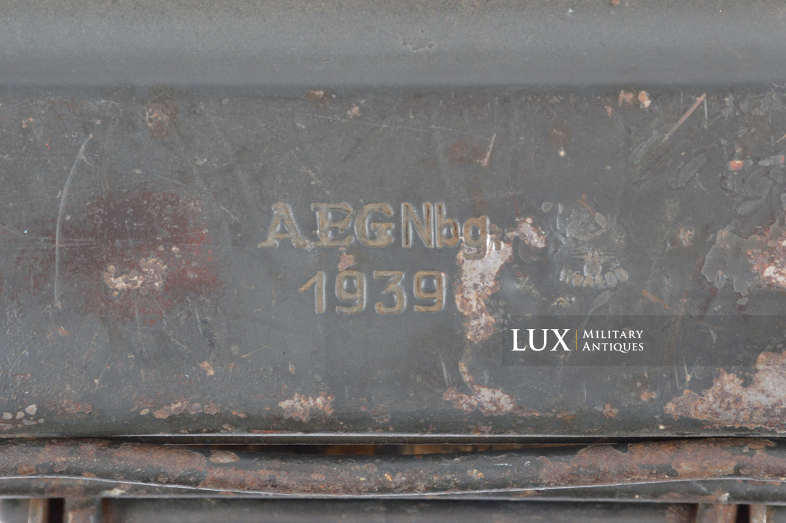German 8cm mortar steel ammunition storage box, « 1939 » - photo 13