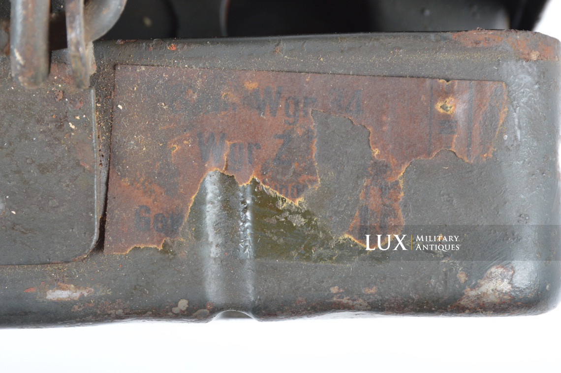 German 8cm mortar steel ammunition storage box, « 1939 » - photo 17