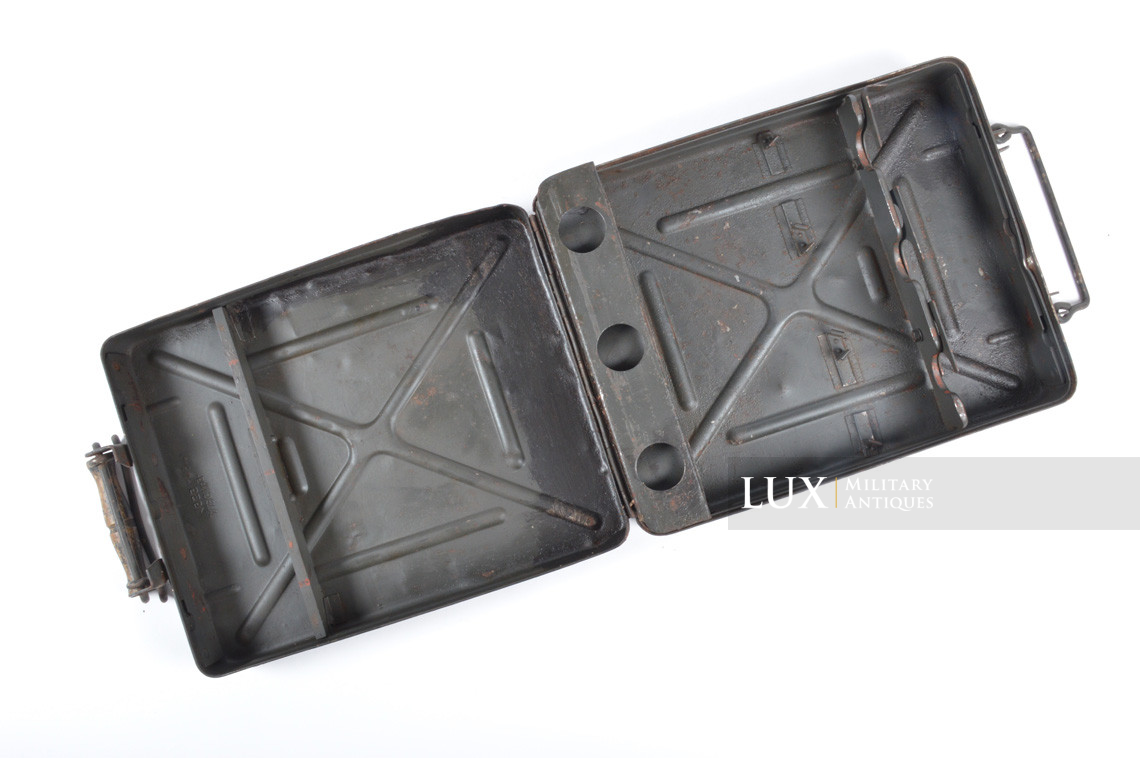 German 8cm mortar steel ammunition storage box, « 1939 » - photo 19