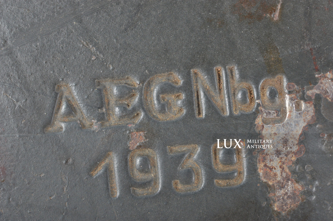 German 8cm mortar steel ammunition storage box, « 1939 » - photo 22