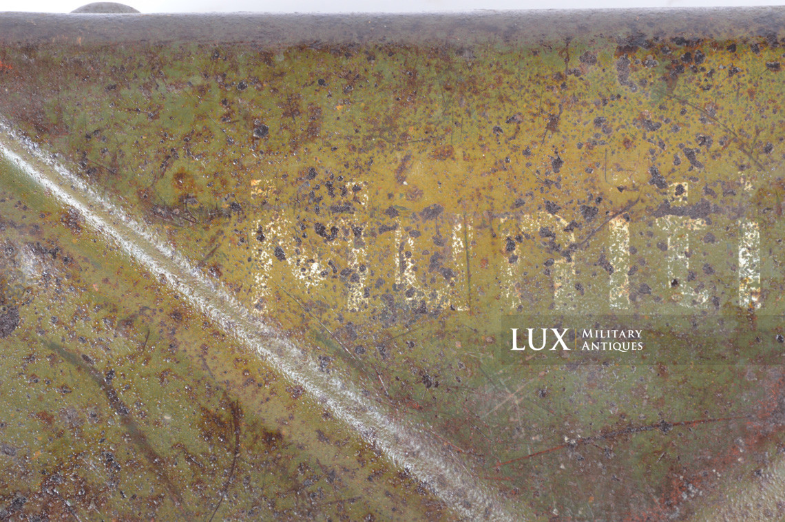 German 5cm mortar steel camouflage ammunition storage box, « 1938 » - photo 8