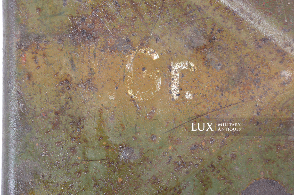 German 5cm mortar steel camouflage ammunition storage box, « 1938 » - photo 9