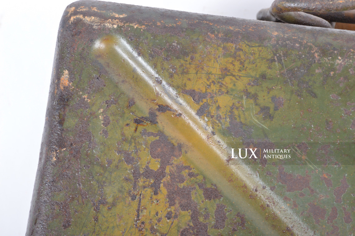 German 5cm mortar steel camouflage ammunition storage box, « 1938 » - photo 15