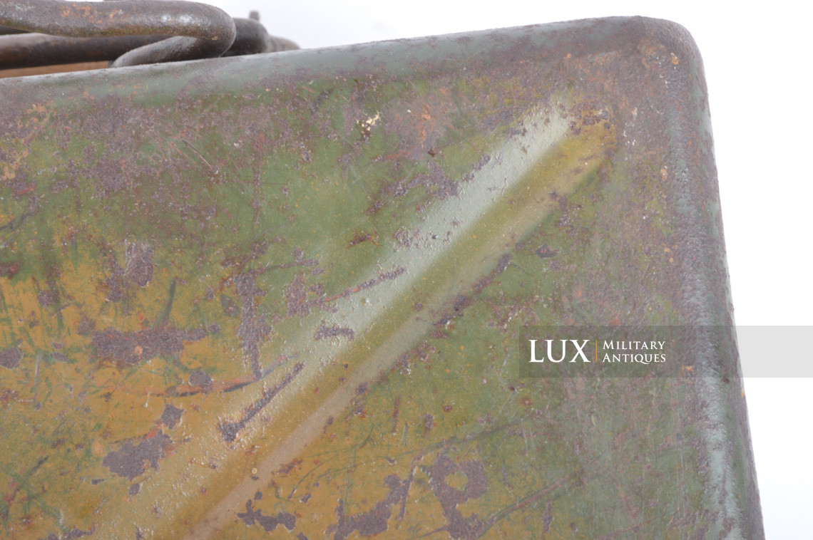 German 5cm mortar steel camouflage ammunition storage box, « 1938 » - photo 17
