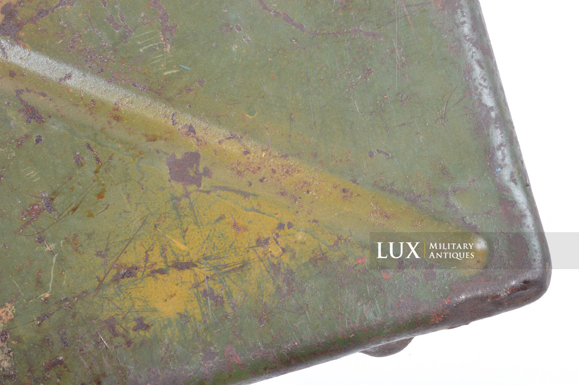 German 5cm mortar steel camouflage ammunition storage box, « 1938 » - photo 18