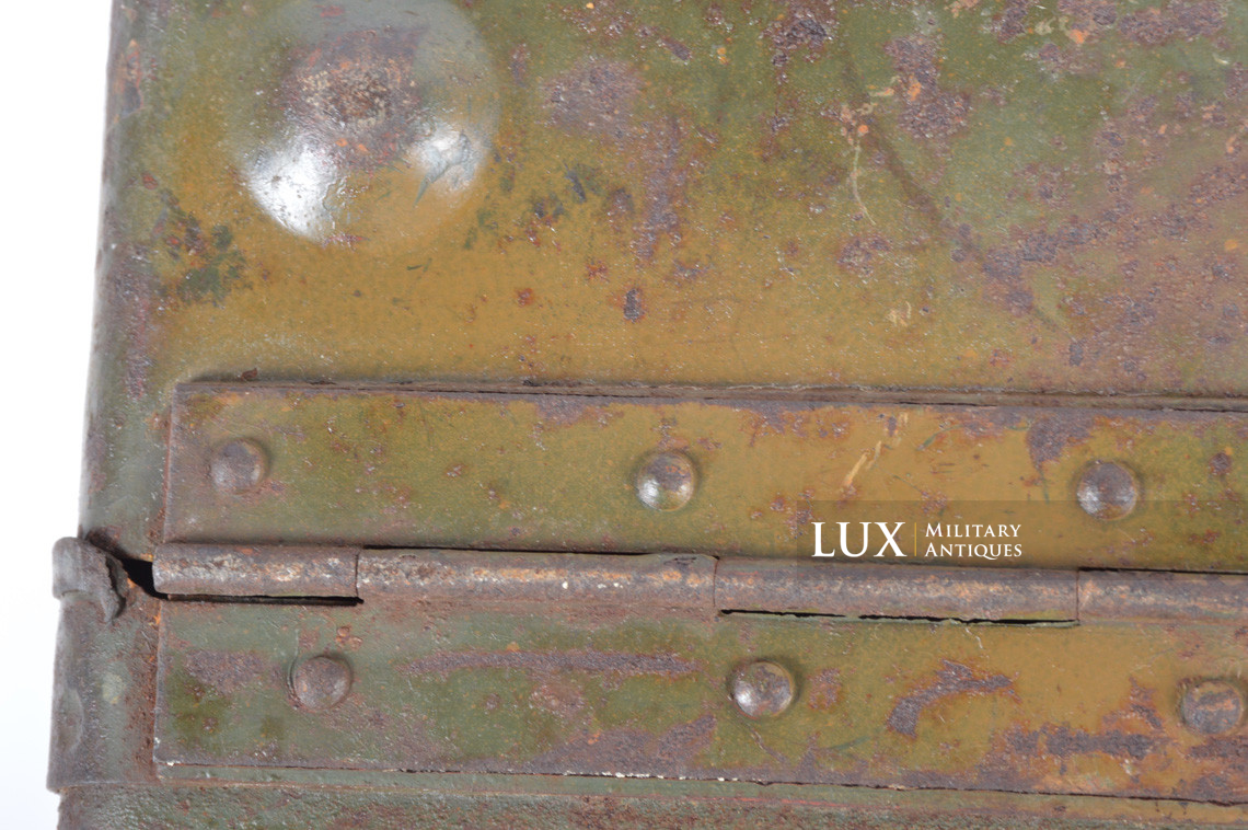 German 5cm mortar steel camouflage ammunition storage box, « 1938 » - photo 23