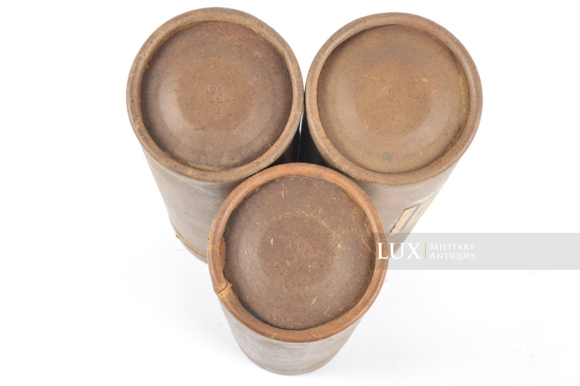 German 12cm mortar cardboard cartridge charge storage box, « 1944 - 45 » - photo 13