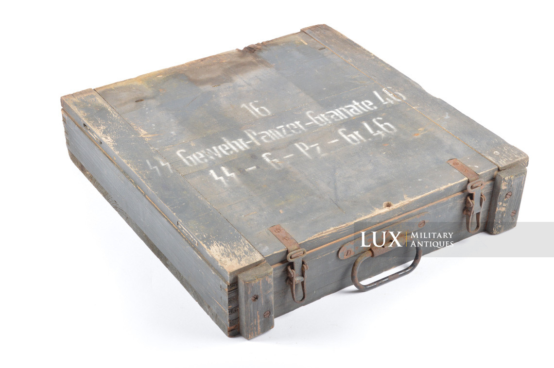 Waffen-SS Panzer grenaten 36 ammunitions storage box, « 1944 » - photo 4