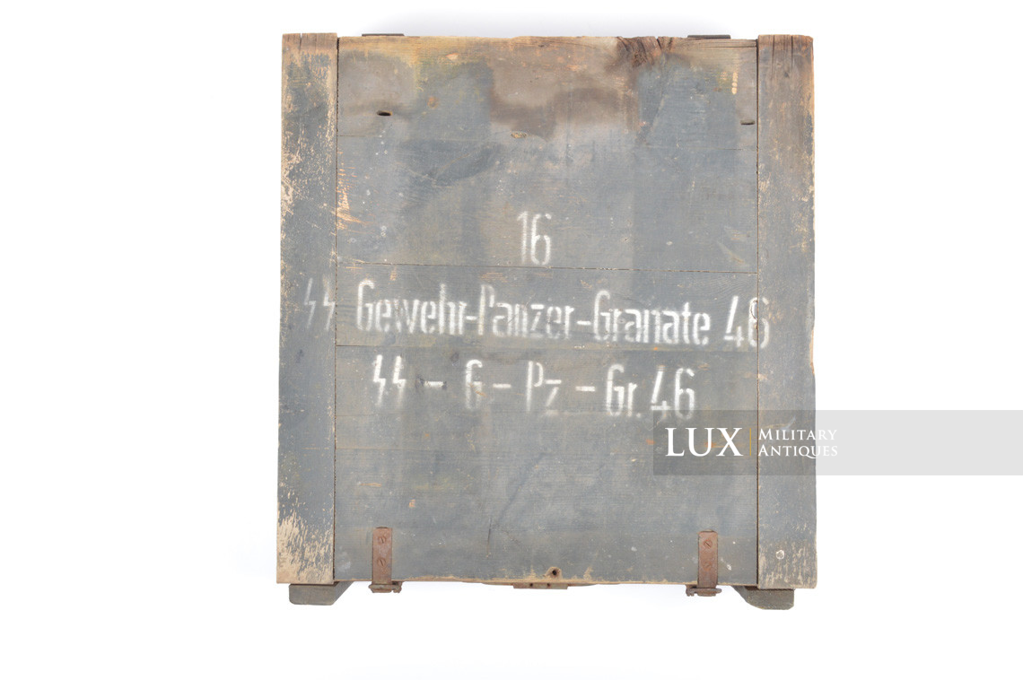 Waffen-SS Panzer grenaten 36 ammunitions storage box, « 1944 » - photo 7