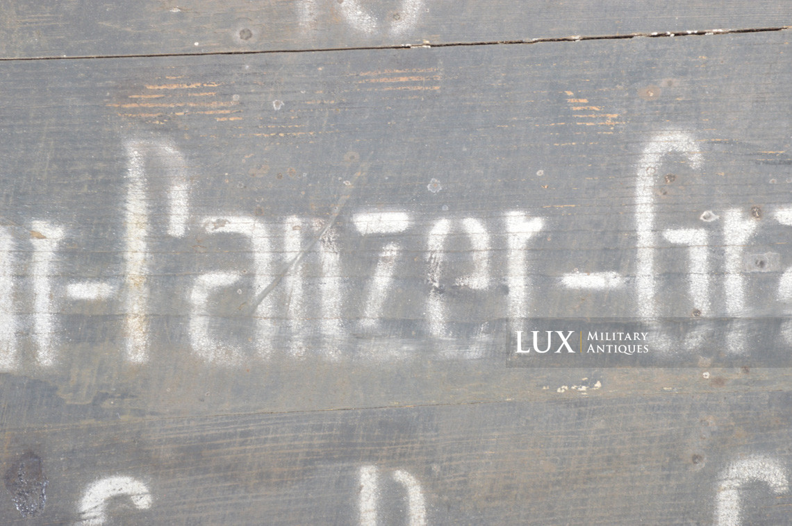 Waffen-SS Panzer grenaten 36 ammunitions storage box, « 1944 » - photo 10