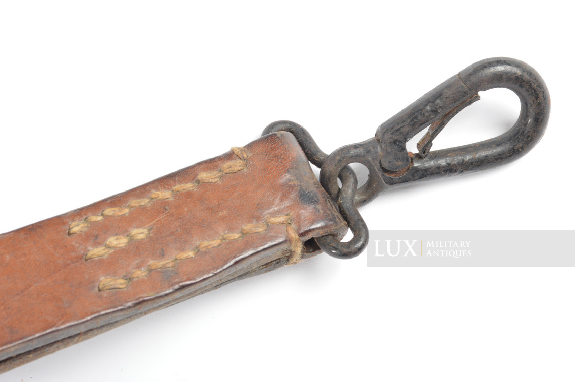 Bretelle de transport en cuir pour MG34/42, « gyb1943 » - photo 7
