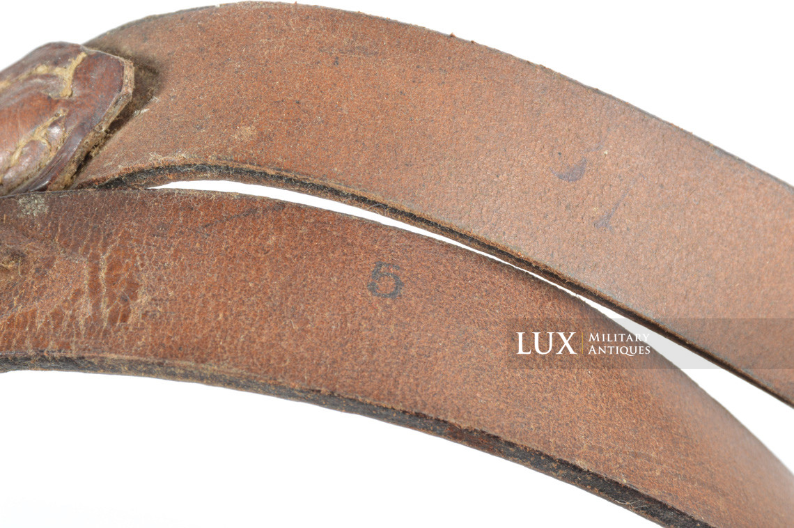 Bretelle de transport en cuir pour MG34/42, « gyb1943 » - photo 14