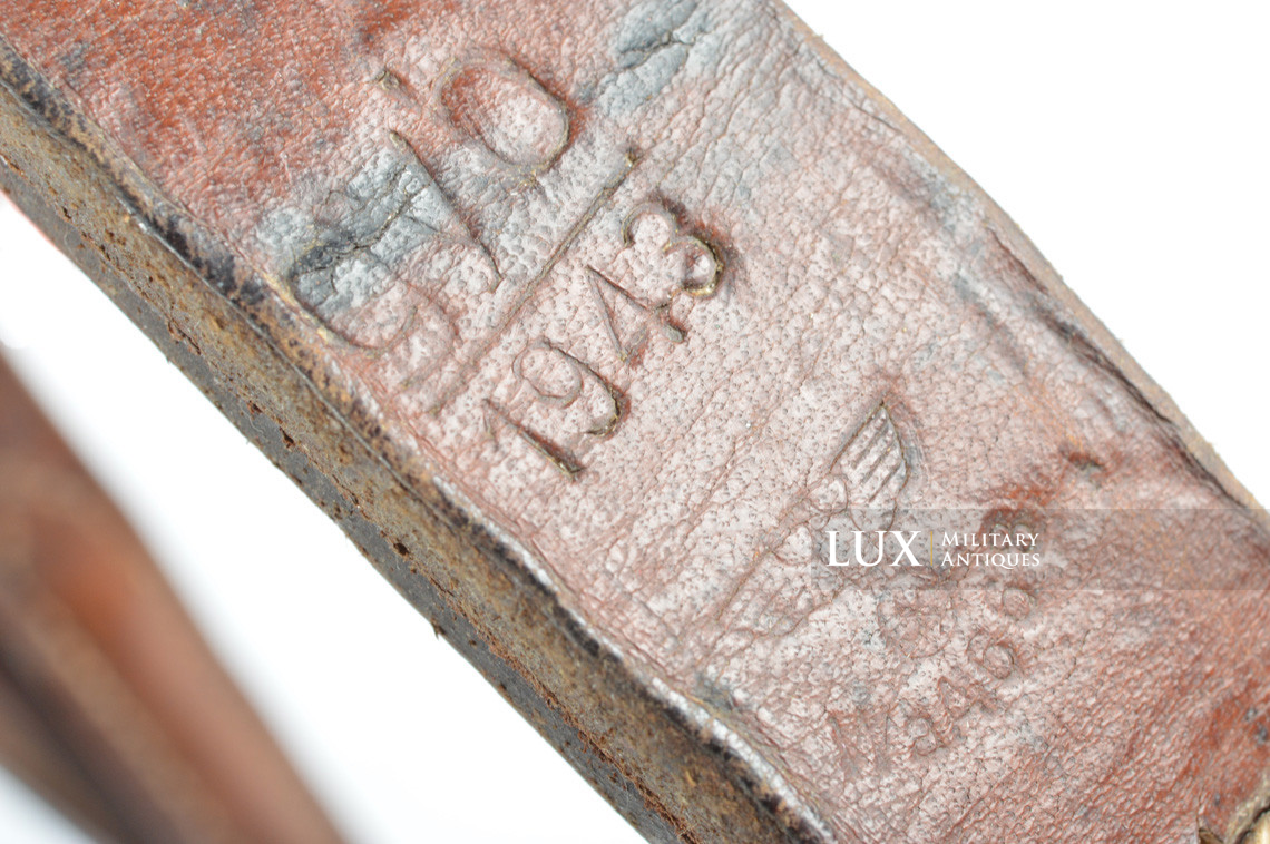 Bretelle de transport en cuir pour MG34/42, « gyb1943 » - photo 15