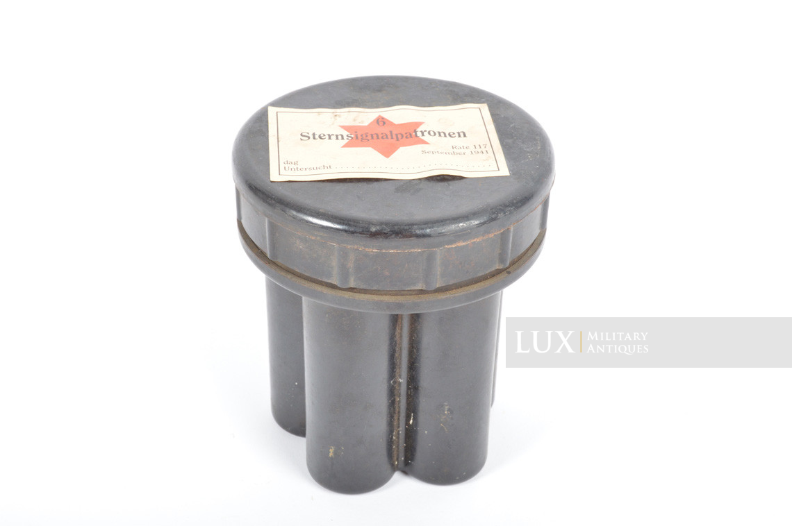 German six round signal flare container, « red » - photo 4