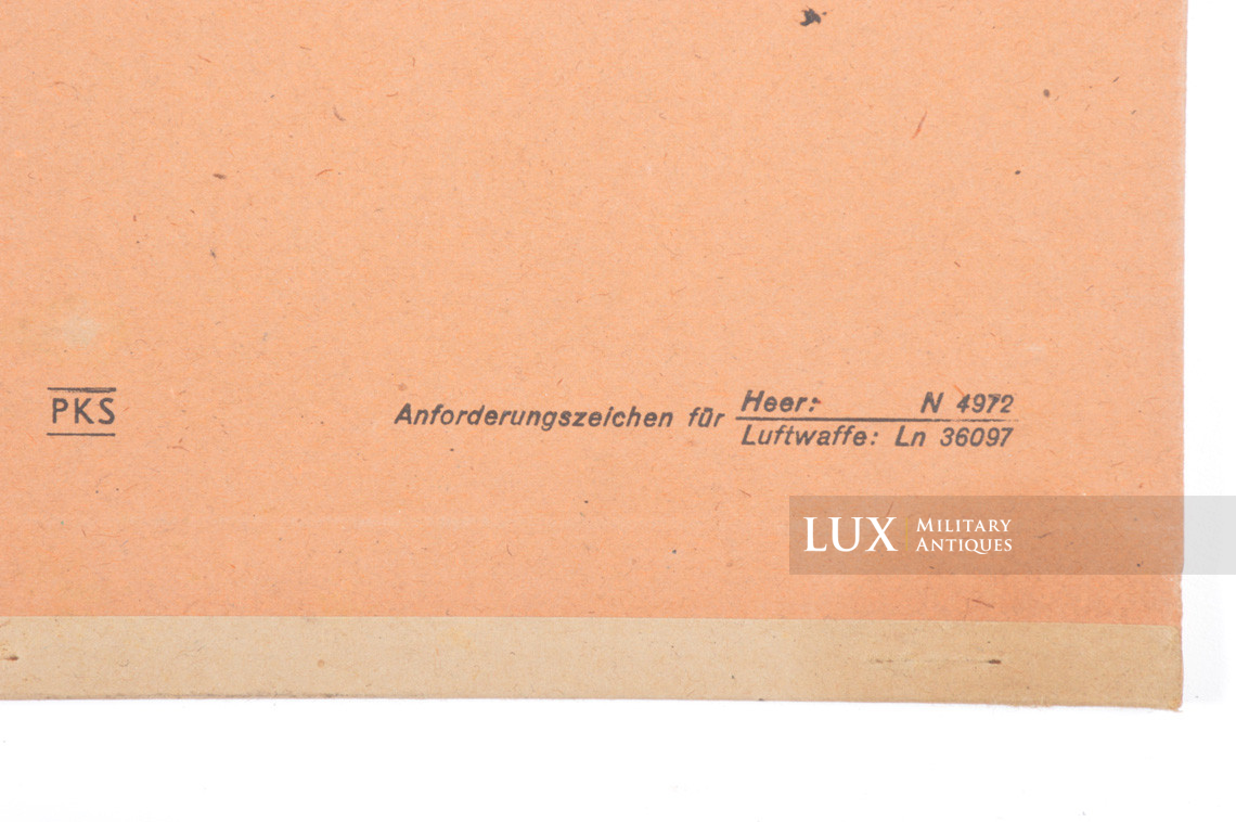 German tracing paper block, « Heer - Luftwaffe » - photo 8