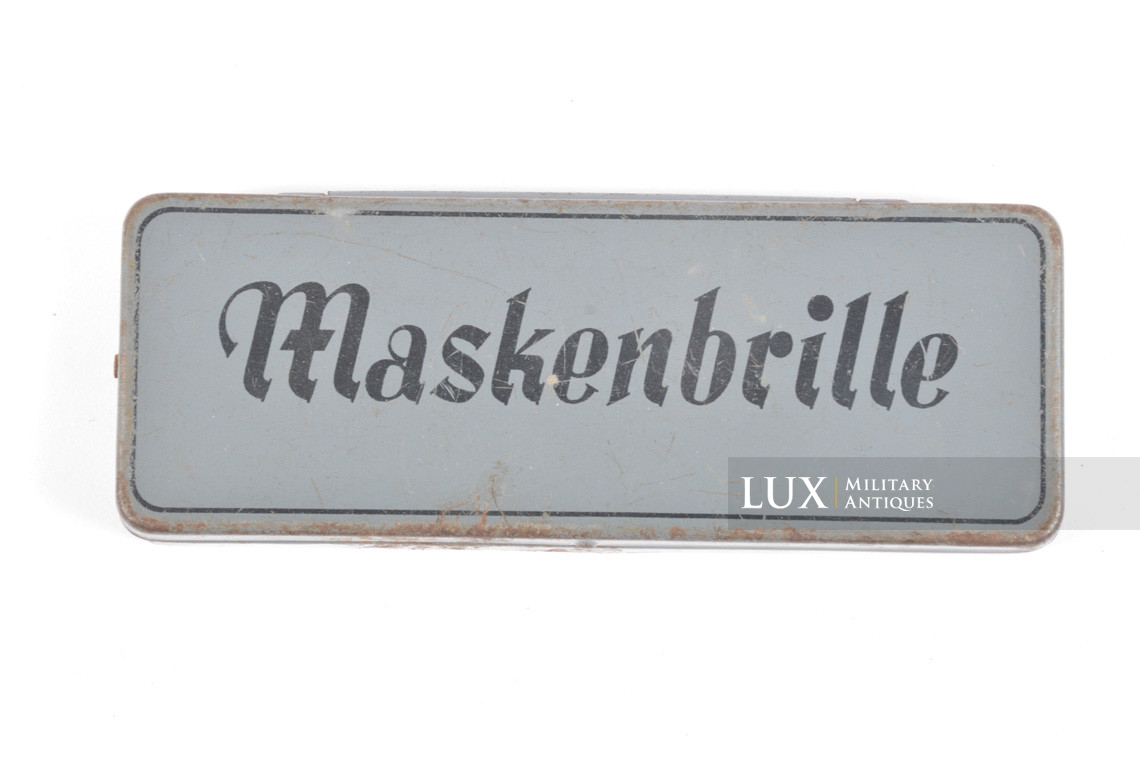 German cased gas mask glasses, « Masken-Brille » - photo 9