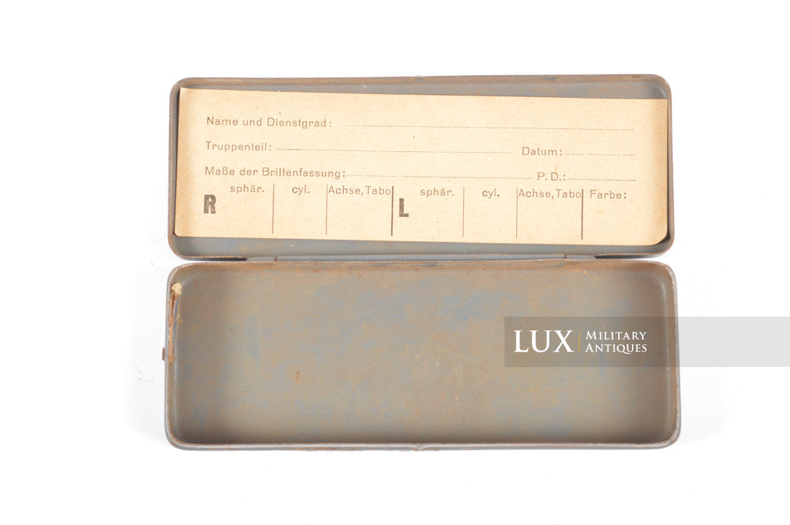 German cased gas mask glasses, « Masken-Brille » - photo 12