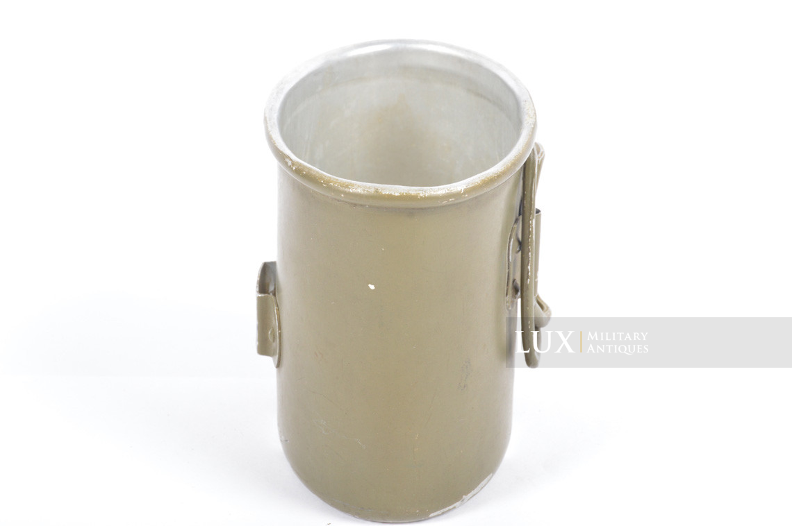 Early Tropical German canteen cup in aluminum, « HRE41