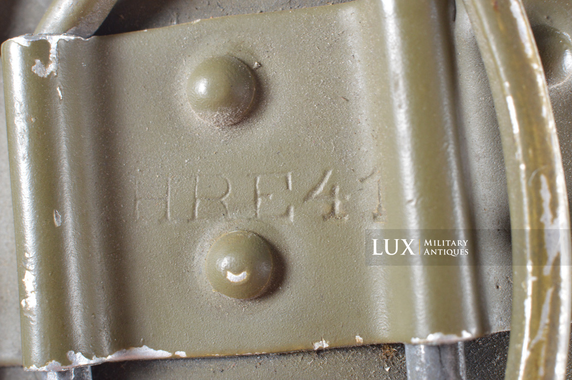 Early Tropical German canteen cup in aluminum, « HRE41 » - photo 12