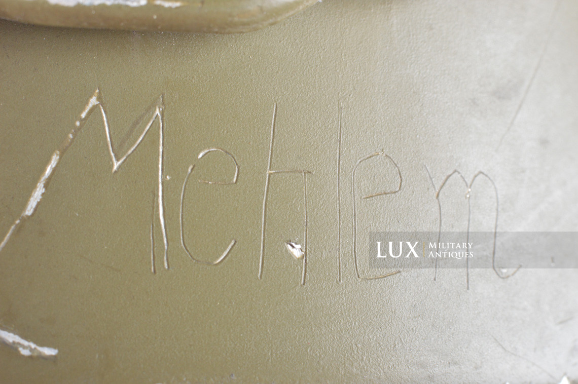 Early Tropical German canteen cup in aluminum, « HRE41 » - photo 13