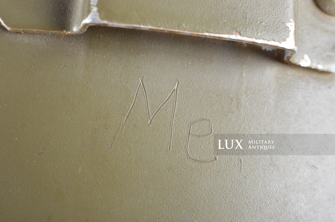 Early Tropical German canteen cup in aluminum, « HRE41 » - photo 14