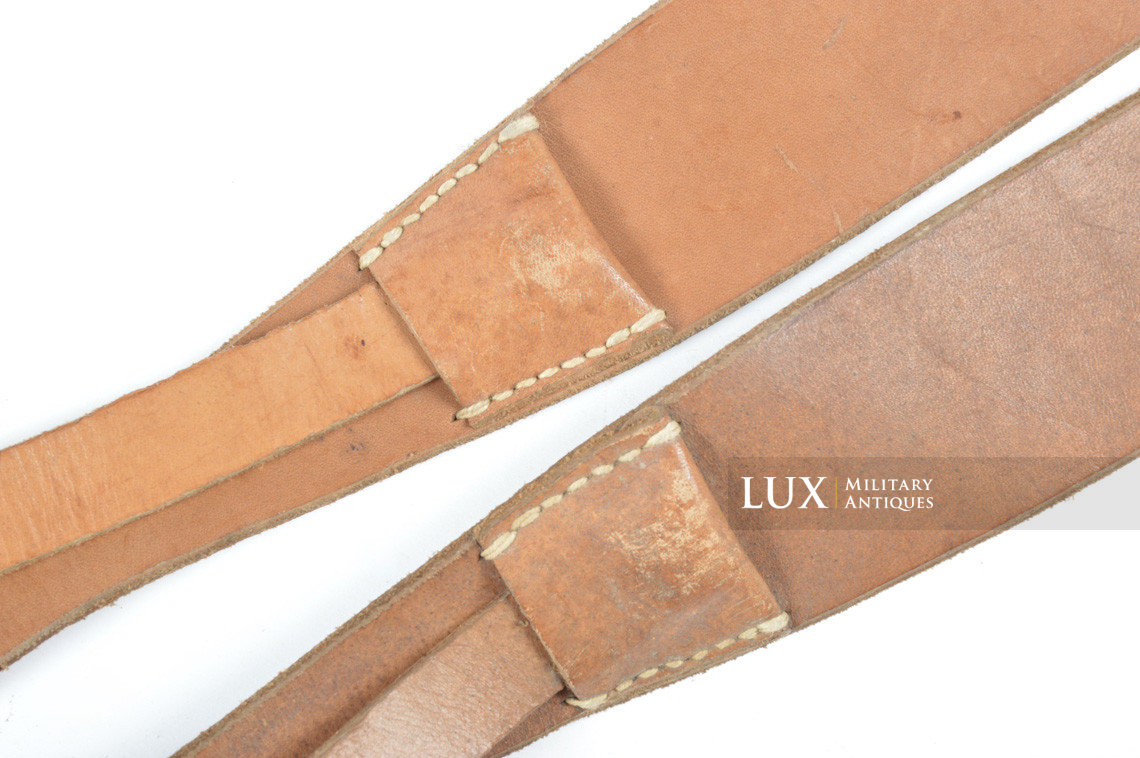 Unissued German tornister strap set, « RBNr » - photo 13