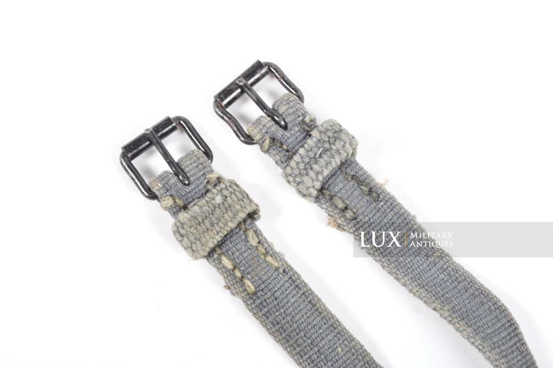 Set of German blue web straps - Lux Military Antiques - photo 7
