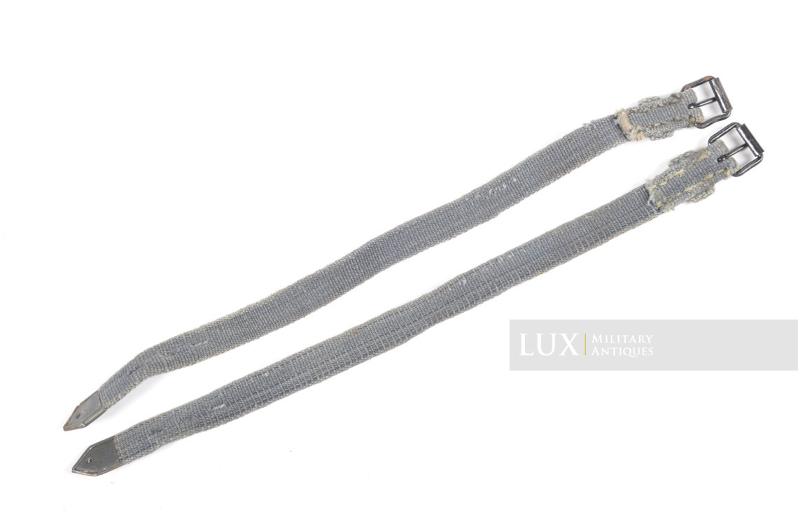 Set of German blue web straps - Lux Military Antiques - photo 9