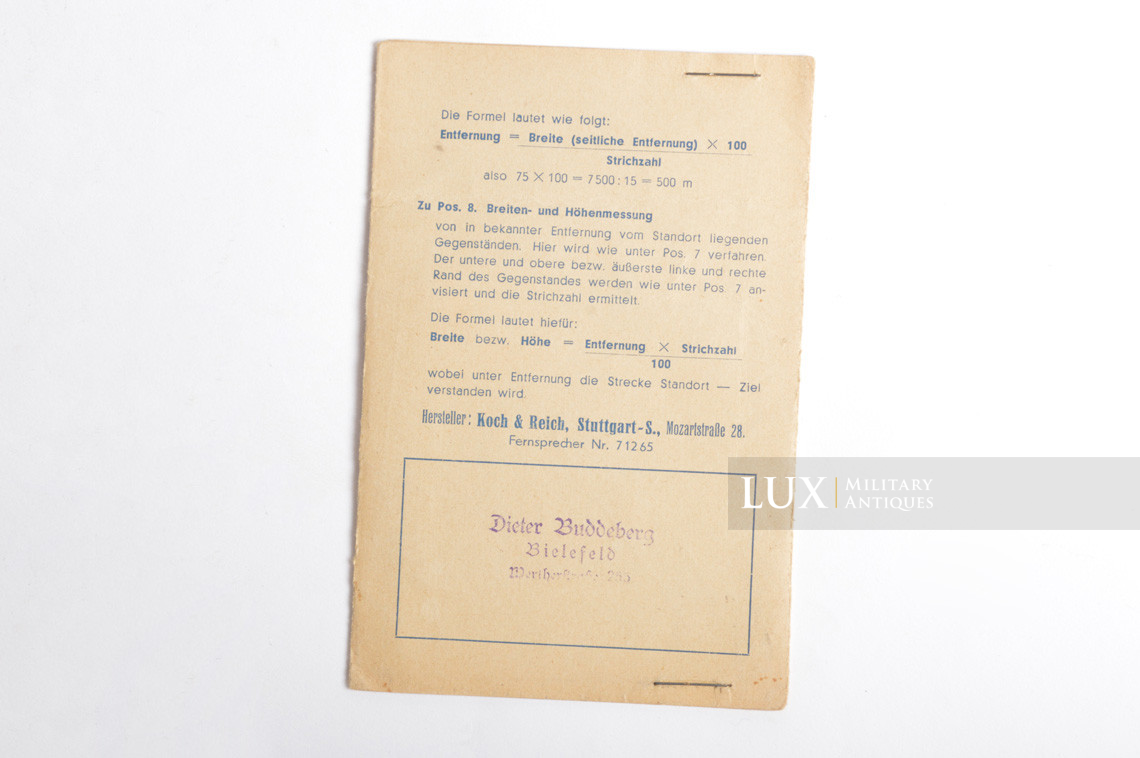 German maps reading instrument « GKS PLANZEIGER », model E - photo 9