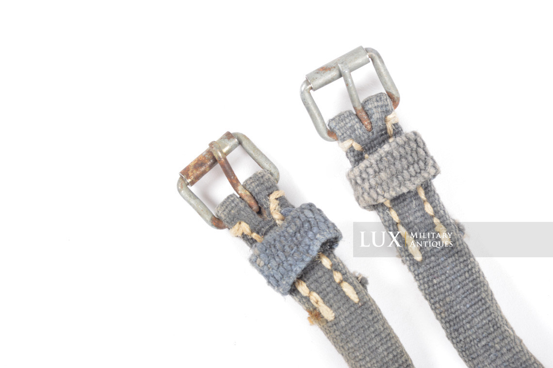 Set of German blue web straps - Lux Military Antiques - photo 8