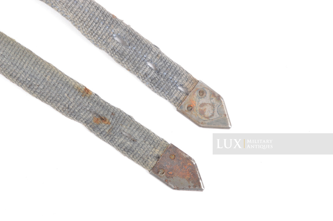 Set of German blue web straps - Lux Military Antiques - photo 9